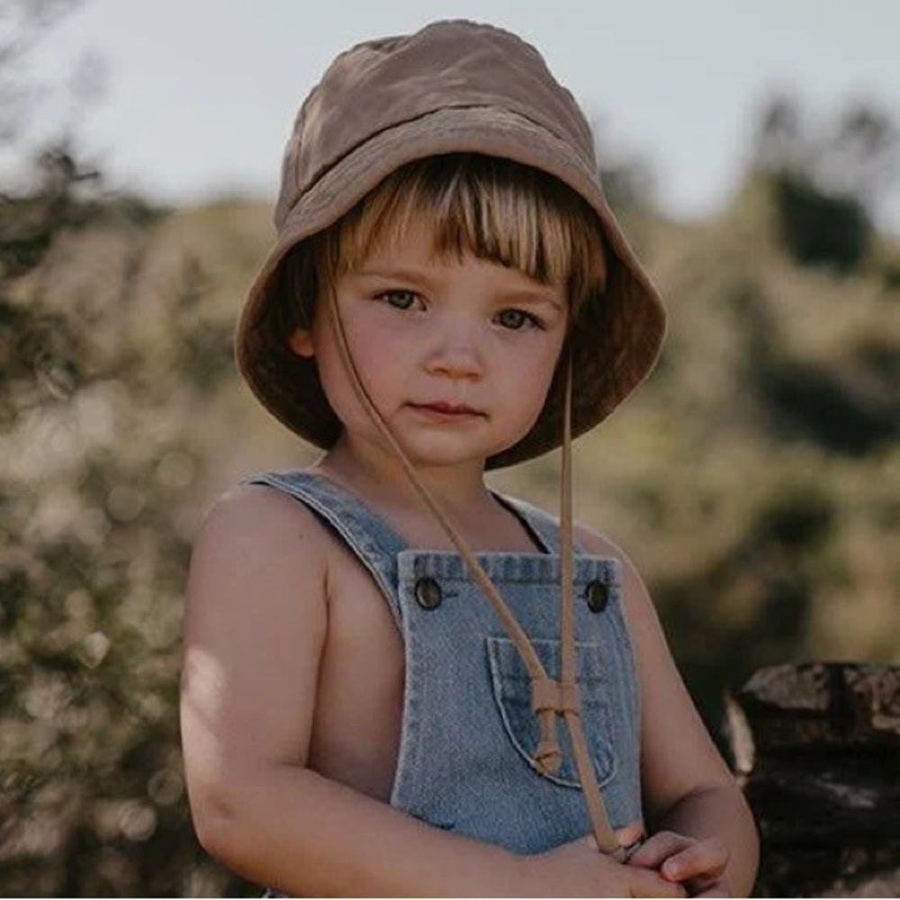 NEW The Simple Folk The Bucket Hat : 0-3 Months